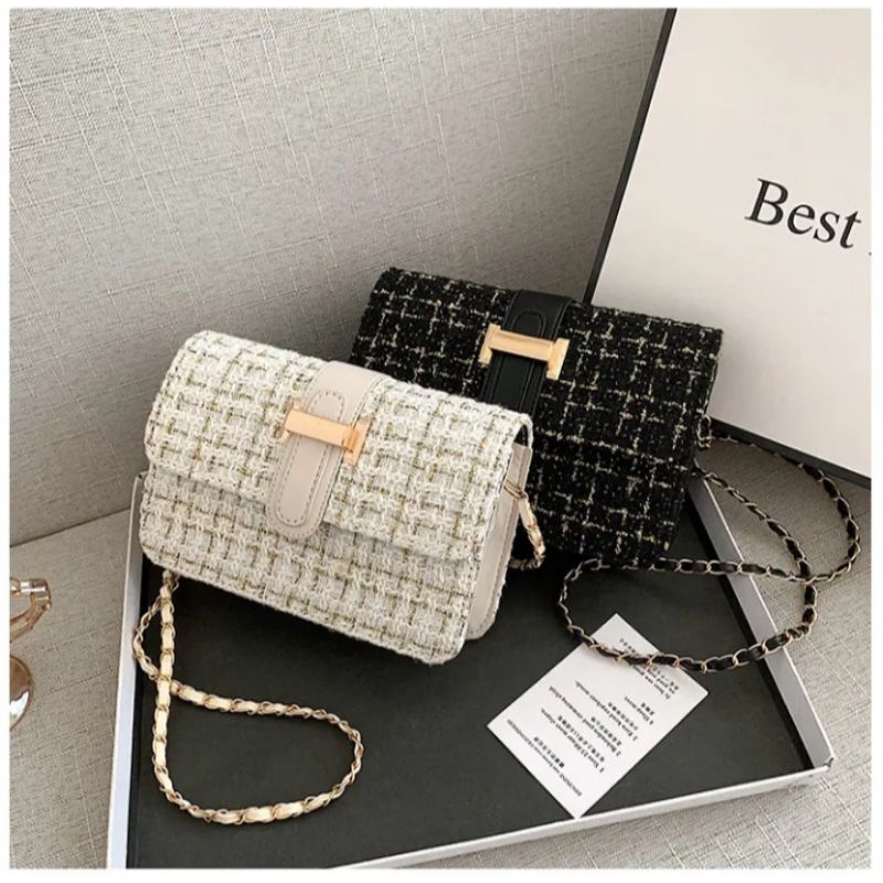 tas wanita selempang Korea Slingbag import