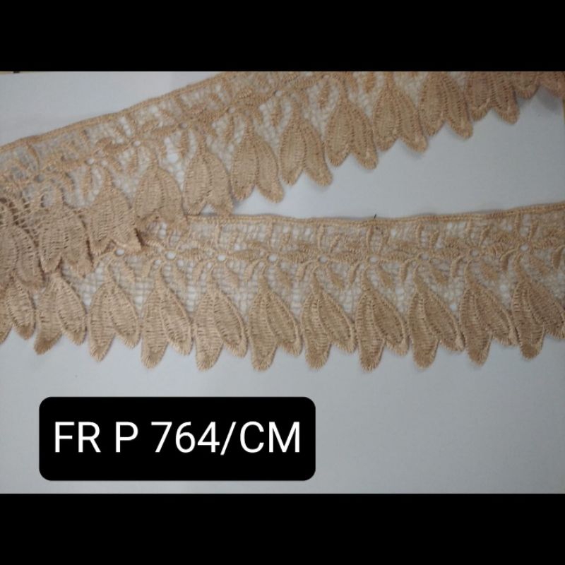 Charisma Renda Coklat - Renda Fr 6cm