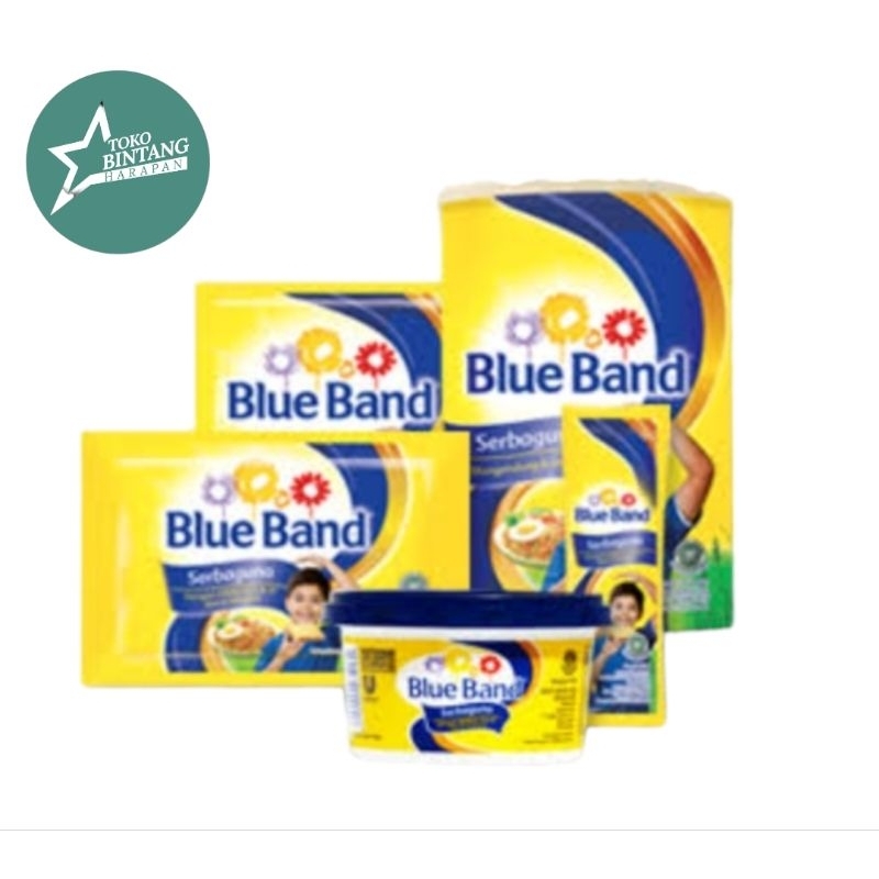 

Blueband serbaguna/sachet 200gr/tube250gr/cookies