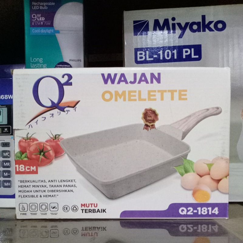 wajan teflon omelette Q2 18cm