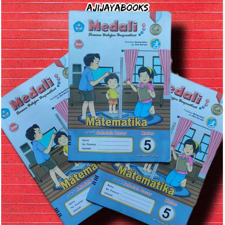 LKS MEDALI KELAS 5 MATEMATIKA SEMESTER 2 SD/MI KURIKULUM 2013