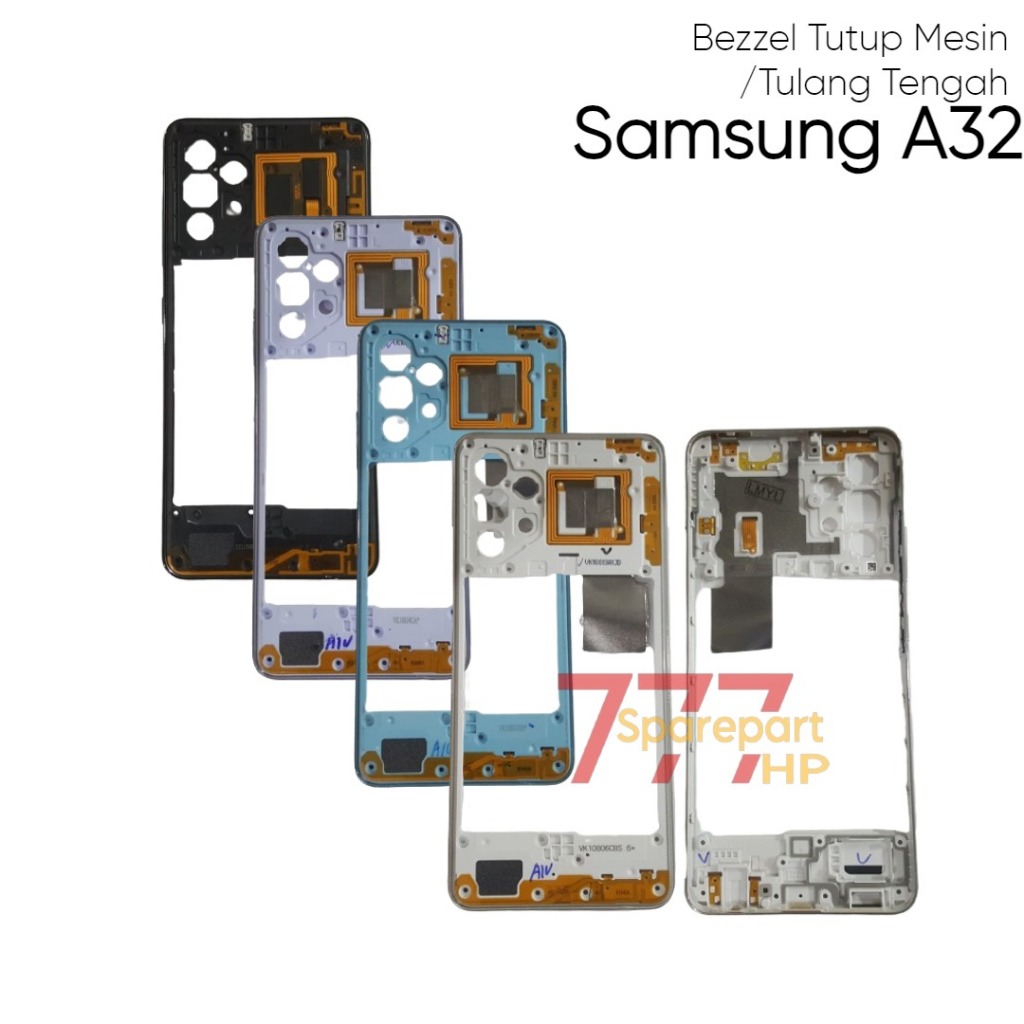Bezzel Tutup Mesin / Tulang Tengah Samsung Galaxy A32 / A325 / SM-A325F / SM-A325F/DS / SM-A325M / S