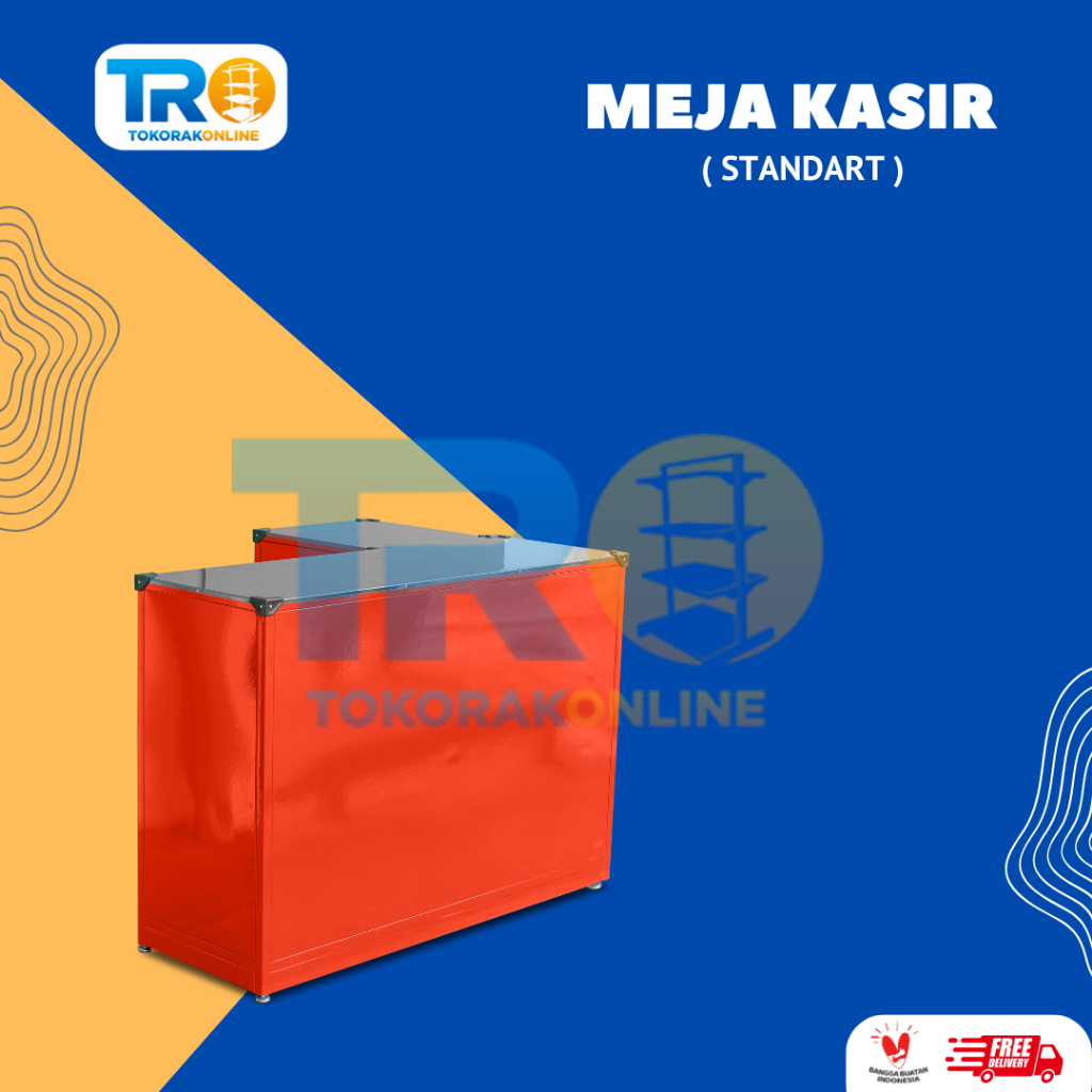 MEJA KASIR STANDART MINIMARKET TERMURAH