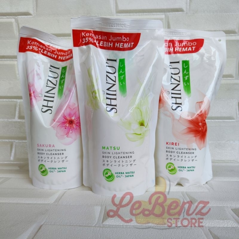 Shinzui Shinzu'i Body Cleanser Sabun Mandi Refill 725ml 725 ml