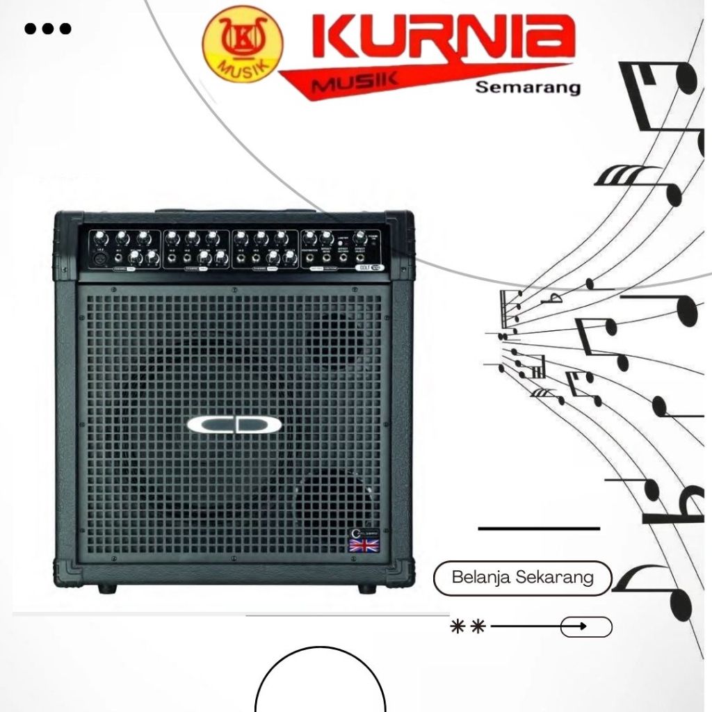 Carlsbro Colt-120 - Colt120 - Colt 120 Keyboard Amplifier120-watt