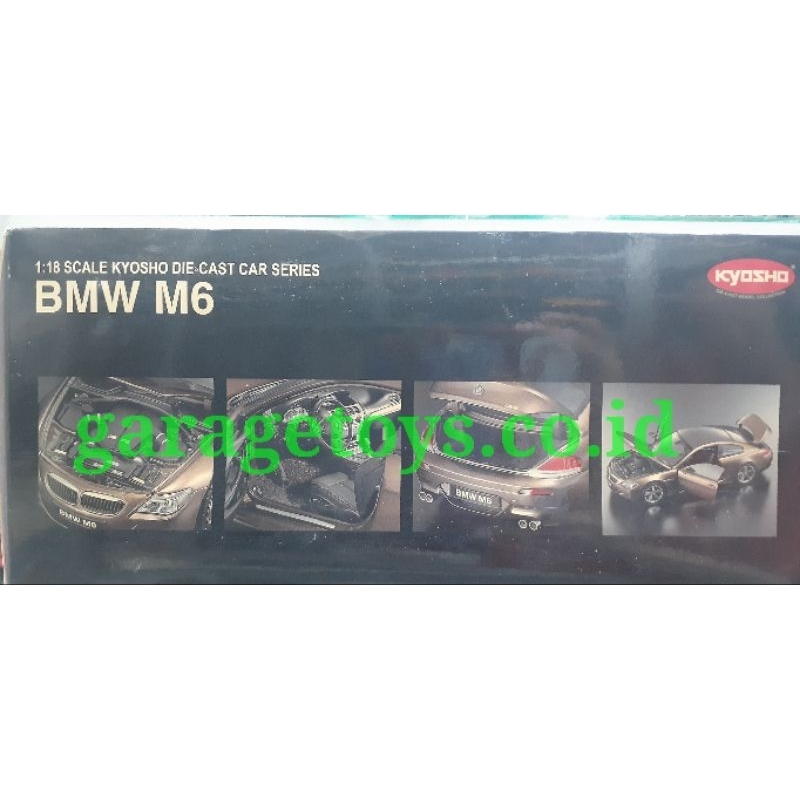 Kyosho 1:18 Diecast BMW M6