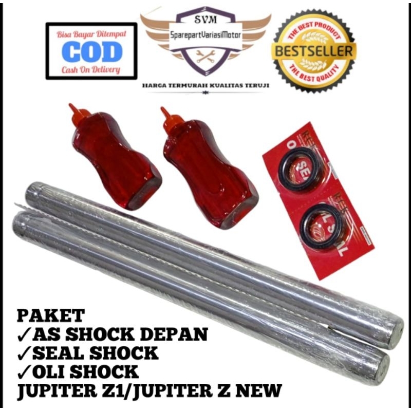 AS SHOCKBREAKER JUPITER Z NEW JUPITER Z1 OLI SHOCKBREAKER SEAL SHOCK PAKET AS SHOCK JUPITER Z NEW
