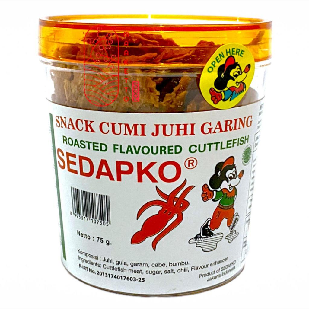 

Sedapko Juhi Garing / Snack Cumi Garing Juhi Sedapko / Juhi Kering Sedapko 75gr