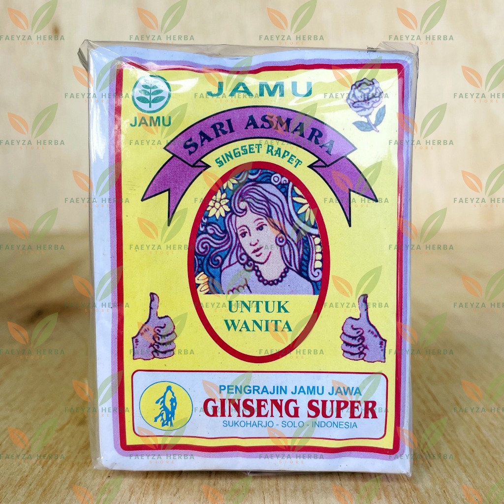 

Jamu Sari Asmara Serbuk Cap Ginseng Super Jawa Isi 10 Sachet