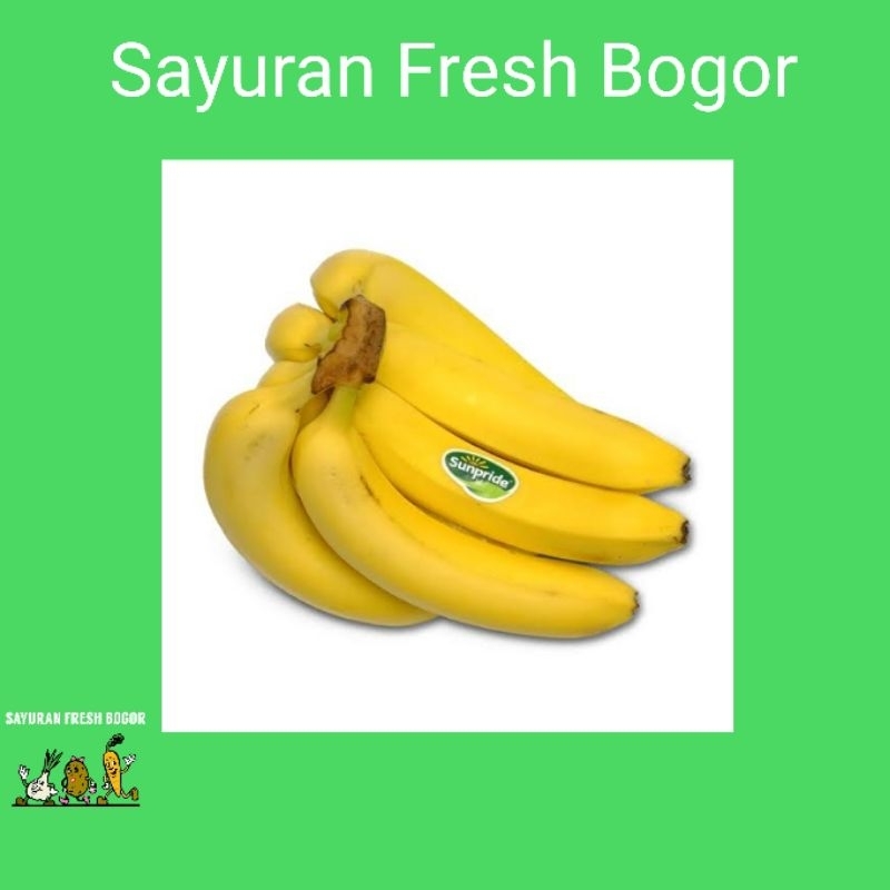 

Pisang Sunpride Segar ( 500 Gram ) | Sayuran Fresh Bogor