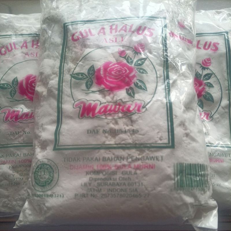 

Gula Halus Mawar 500 gr / Powdered Sugar / Gula Castor / Caster / Tepung / Bubuk