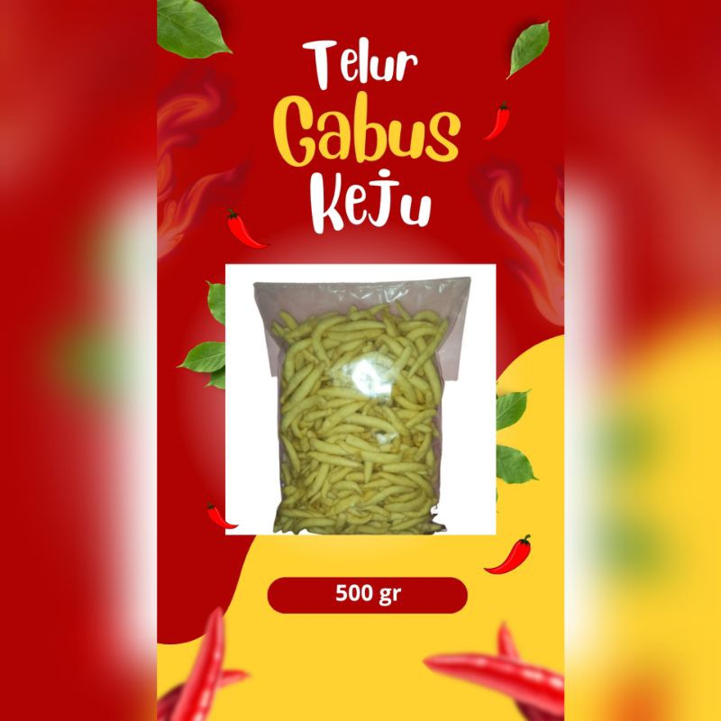 

Telur Gabus Keju 500gr