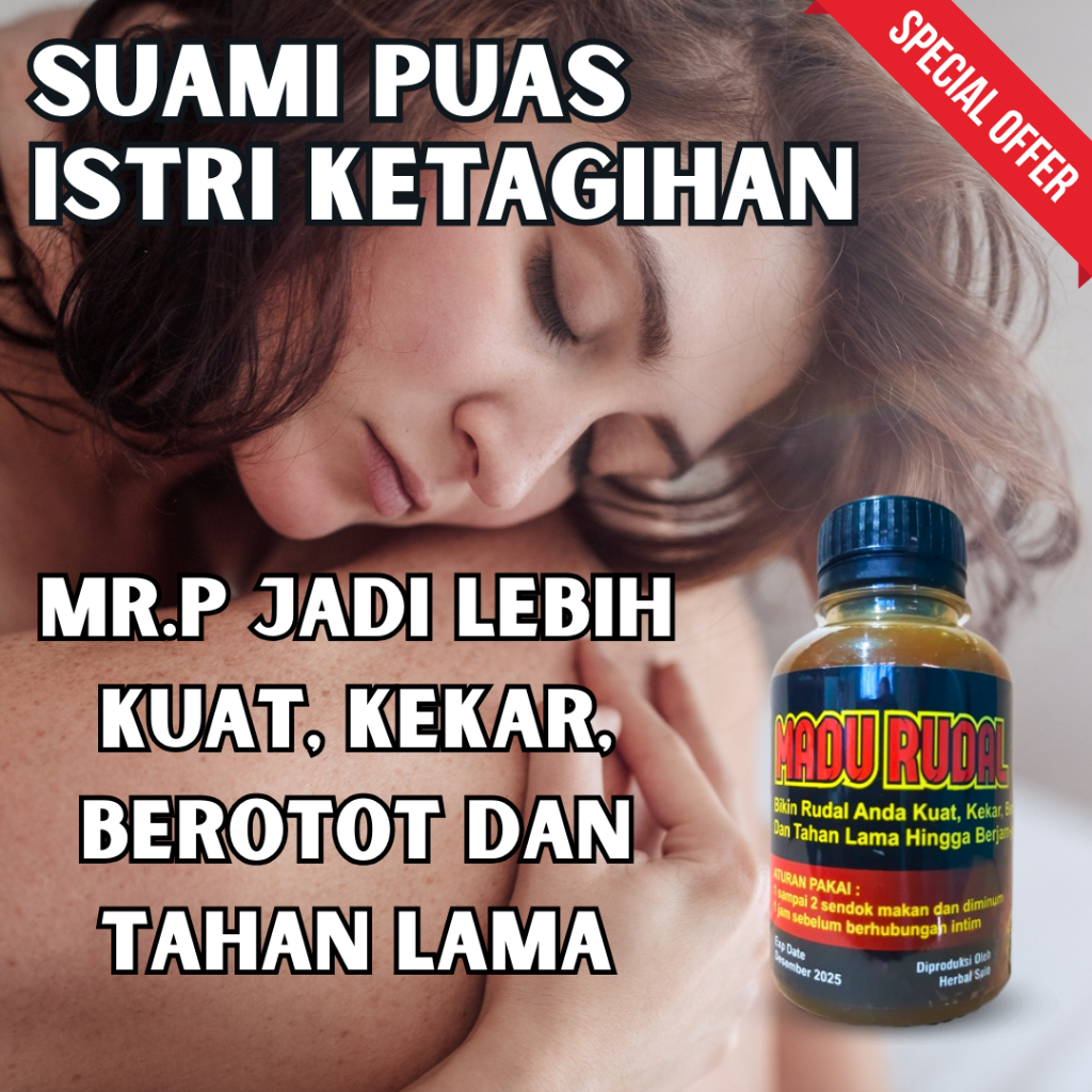 Madu Rudal Pria Obat Herbal Pria Dewasa Kuat Tahan Lama
