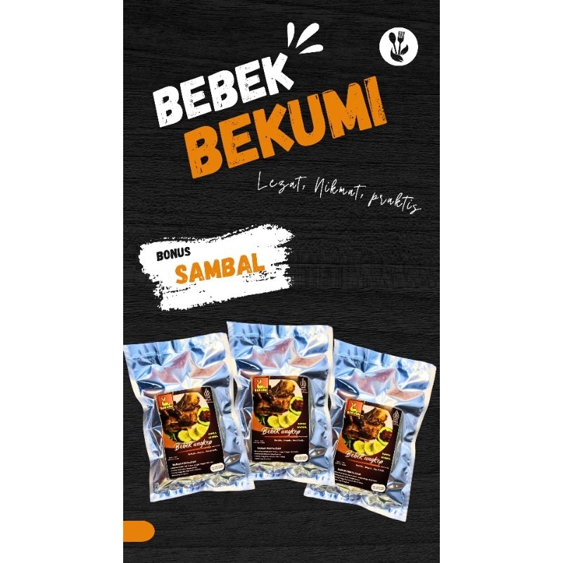 

Bebek bekumi 3ekor praktis siap saji
