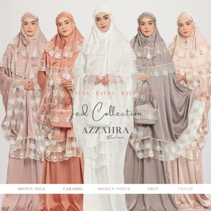 RAYNA - Azzahra Mukena Silk Premium