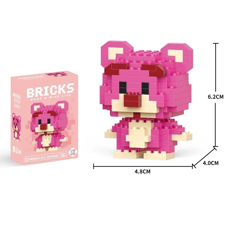 Nano brick/ Lego mainan