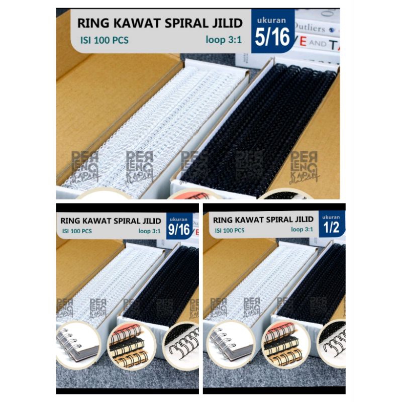 

Spiral kawat perbox / eceran termurah