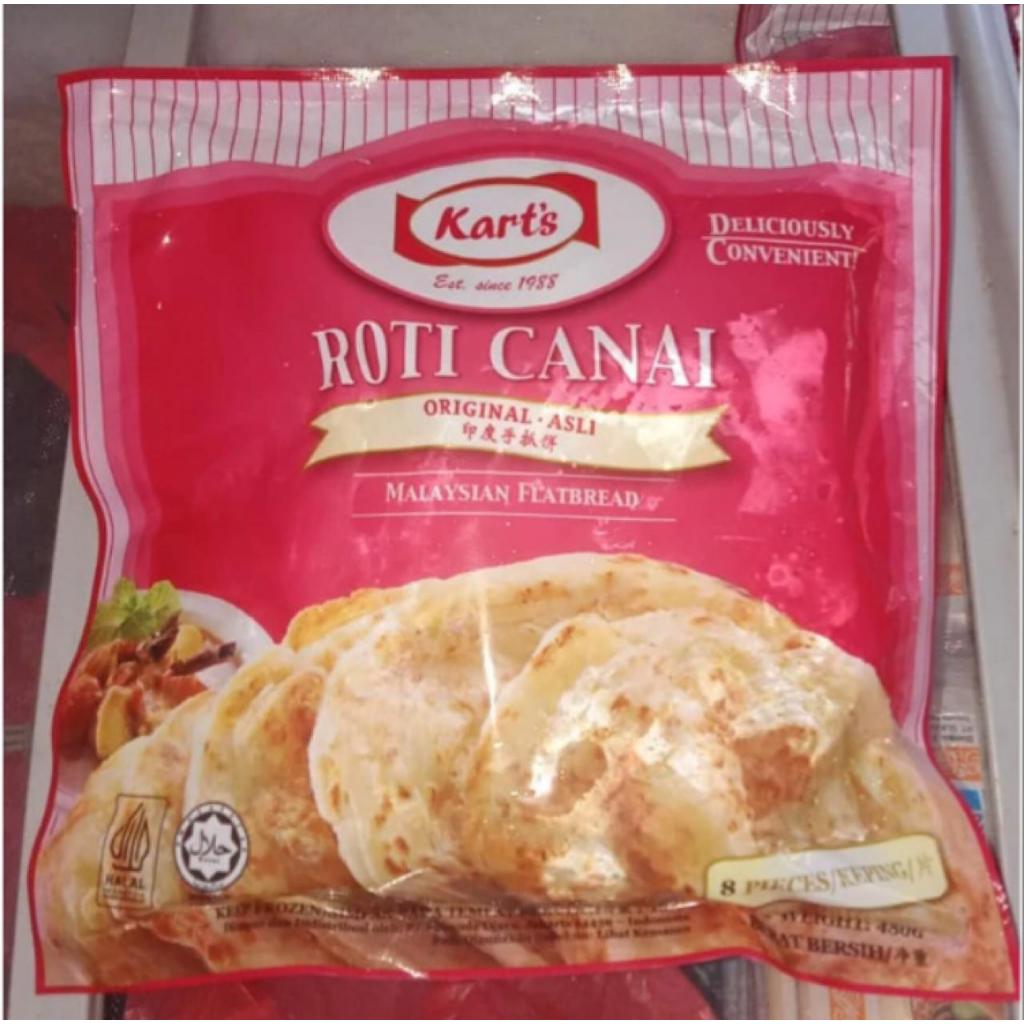 

Karts Roti Canai Original / Roti Maryam / Tossed Flatbread Halal 580gr