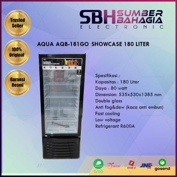 AQUA AQB-181GO SHOWCASE 180 LITER (NEW)