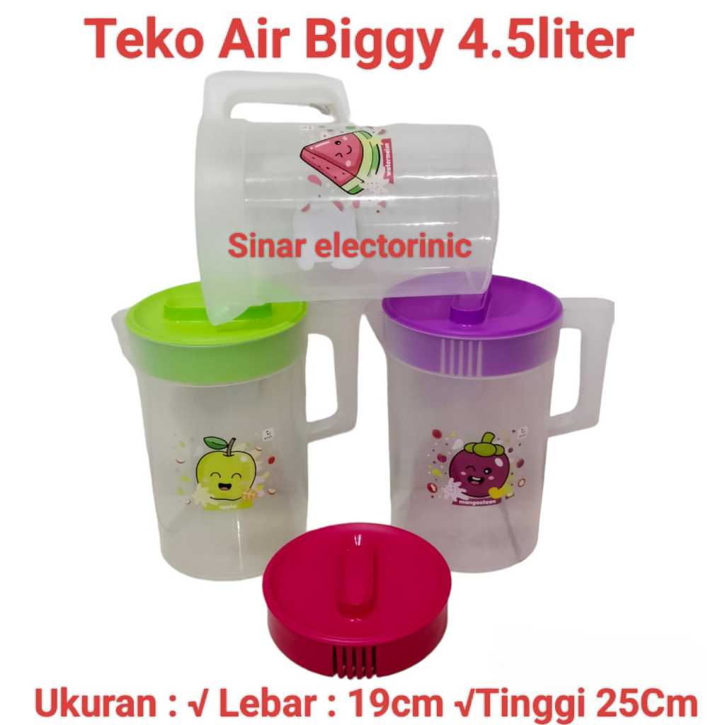 Teko air Plastik biggy / Teko Plastik 4.5Liter / Teko Air Mini / Teko Air