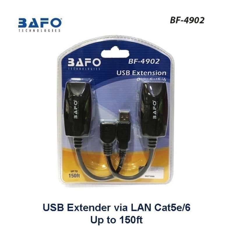 BAFO KABEL EXTENDER VIA LAN BF 4902