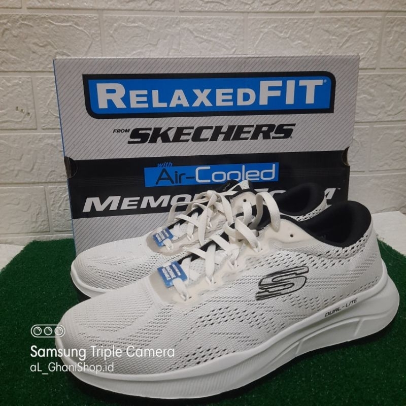 Sepatu Running Pria SKECHERS EQUALIZER 5.0 NEW INTERVAL 232522 WBK Men Original