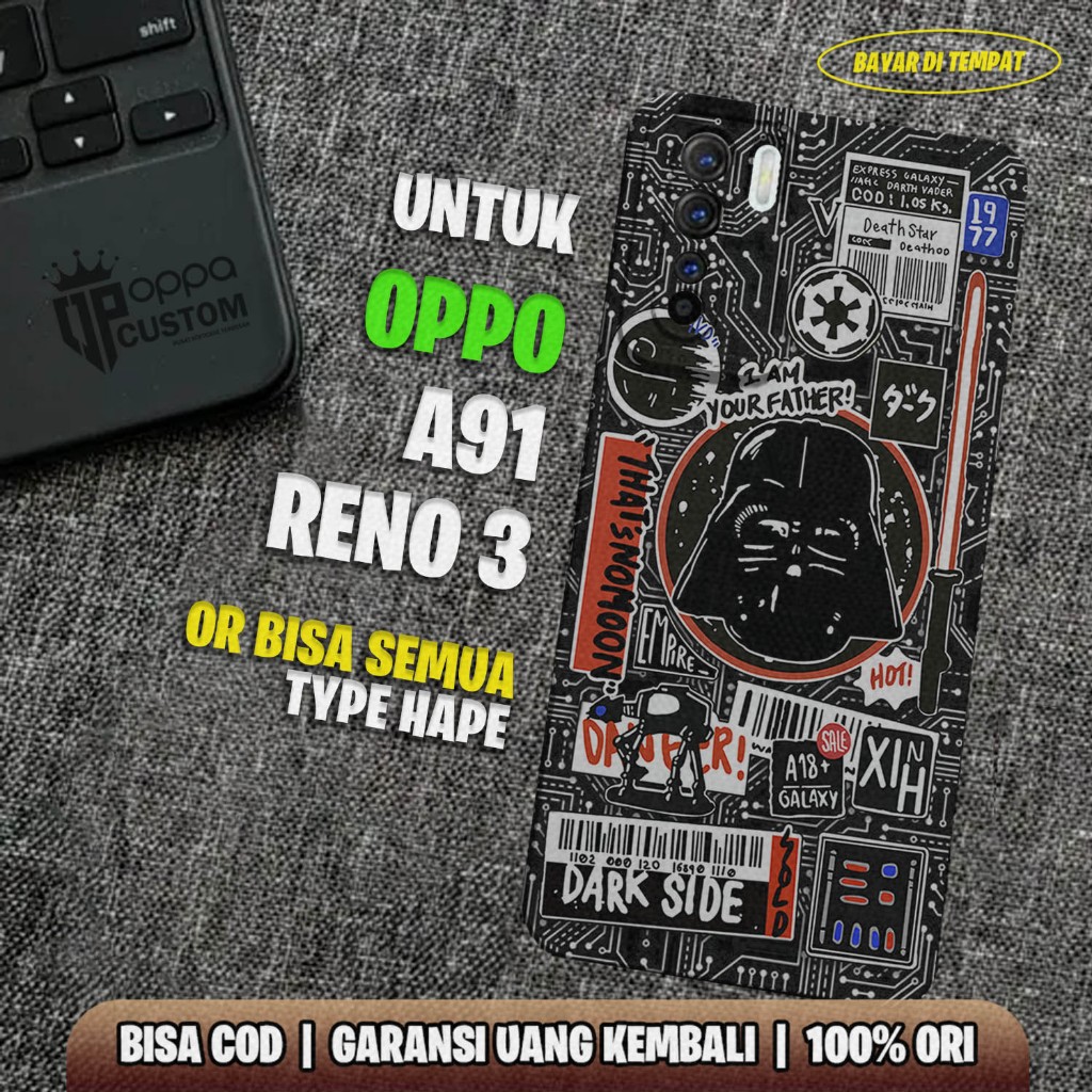 Case Oppo Reno 3 / Oppo A91 - Casing Oppo Reno 3 / Oppo A91 - ( STARWARS ) - Case Hp - Casing Hp - S