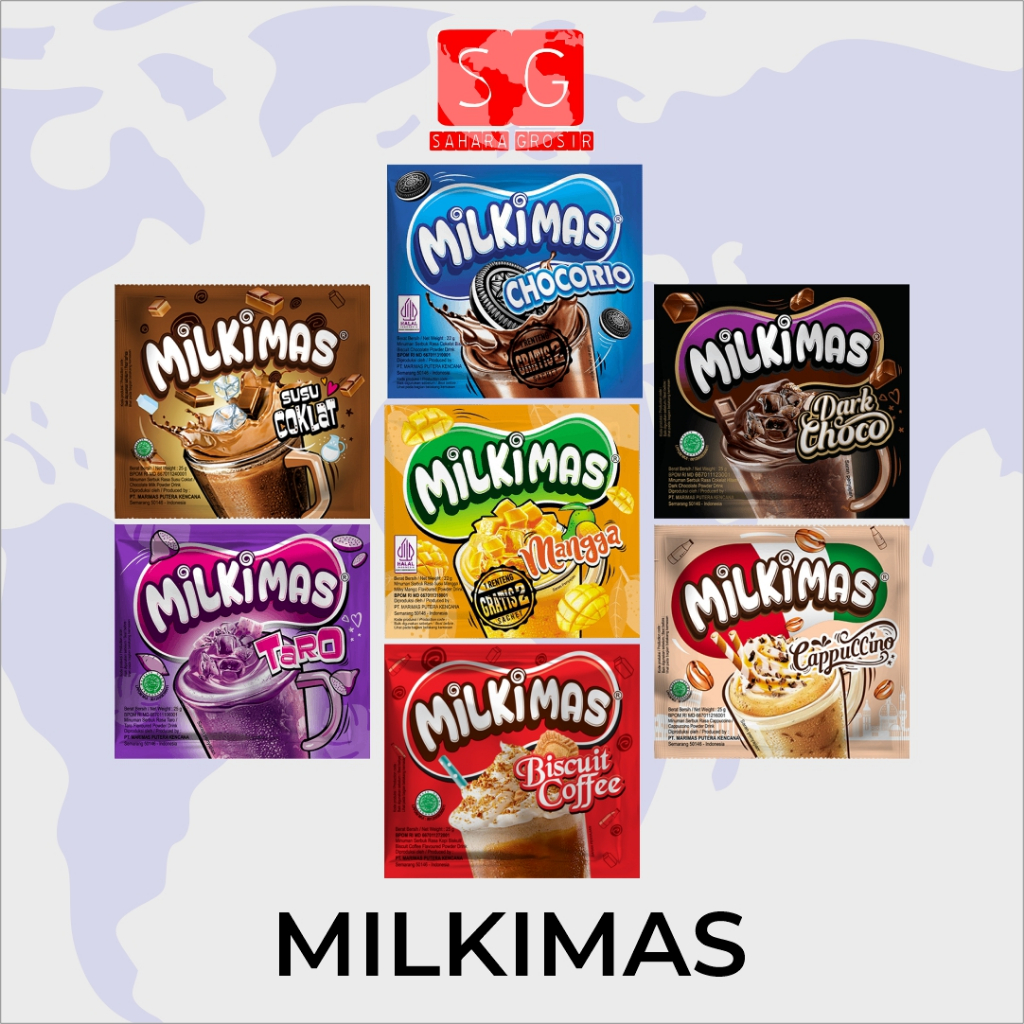 

Milkimas Minuman Serbuk Instan (1 Renceng isi 12 Sachet) Aneka Rasa Produk Sama dengan Marimas