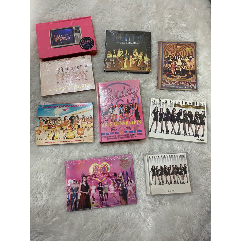 SNSD ALBUM ONLY HOOT ALL NIGHT HOLIDAY YOU THINK GENIE GEE