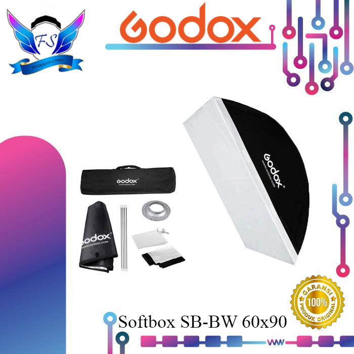 T2T Godox Bowens Softbox SB-BW 60X90cm 60 x 90 cm Godox Mounting Bowens RBU