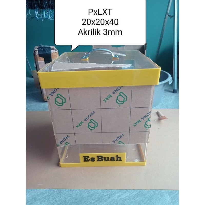 Tempat Es Buah Akrilik