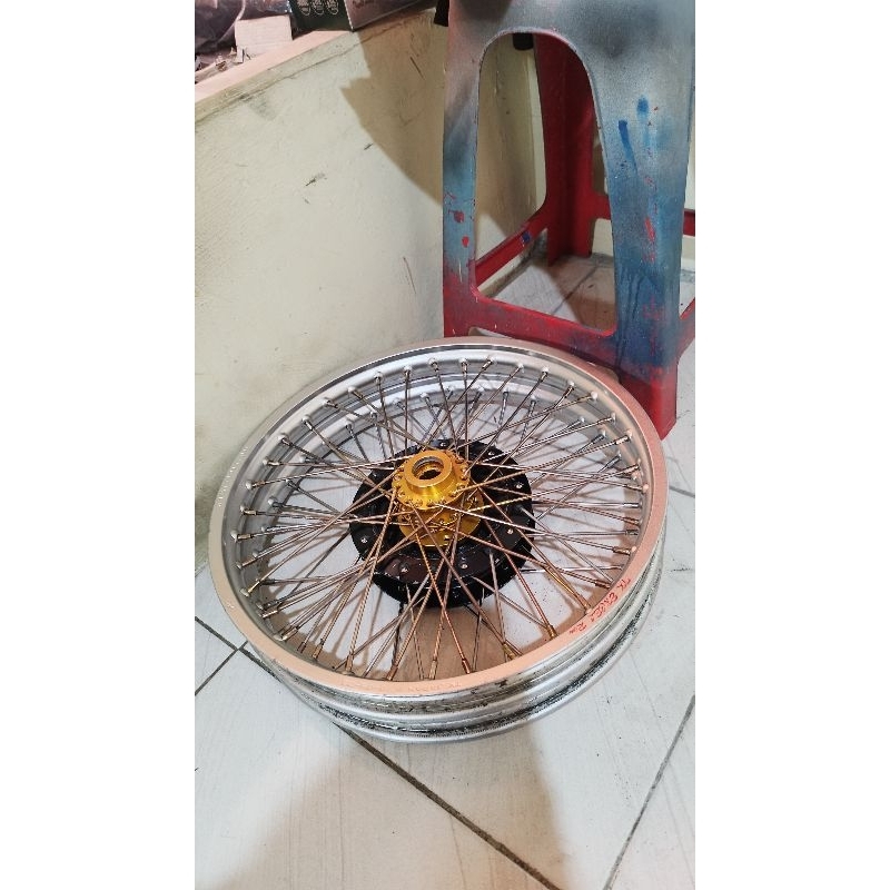 Vleg ring17 Tk Excel rim TK Japan silver Tromol B ori d trusty