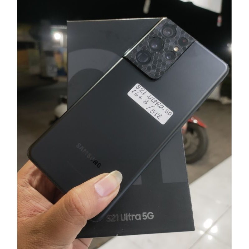 SAMSUNG S21 ULTRA 5G RAM 16/512GB SECOND MURAH