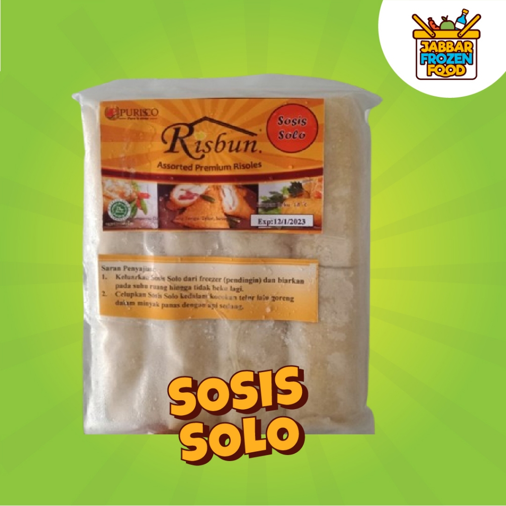 

Sosis Solo RISBUN isi 8pcs