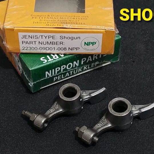 Platuk Klep Set SHOGUN 110 SHOGUN 125 SMASH 110 NPP