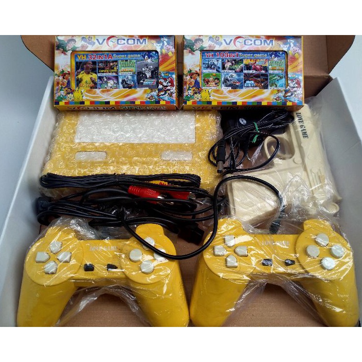 BUC LOVE Game Console TV Nintendo NES merk Vcom Mesin nintendo game ke tv Nintendo game console tvTv