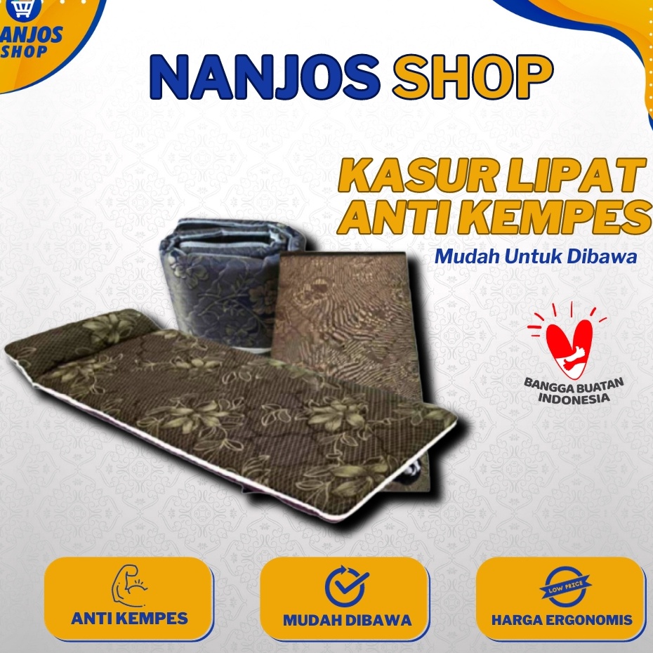 Harga Max Promo Cuci Gudang Kasur Lipat Tebal Anti Kempes  Kasur Busa  Matras Gulung  Kasur Lipat Gu
