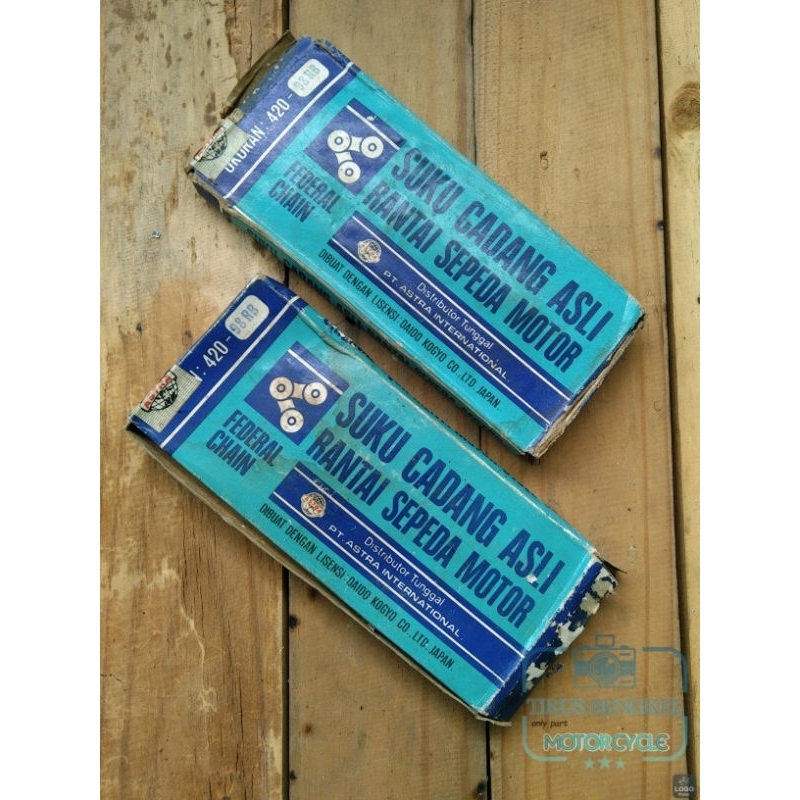Rantai Rante Roda Honda Ukuran 420-98 Astrea Star Kirana Aplikasi C70 C700 C800 Original