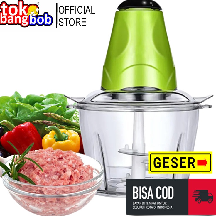 RoZ Meat Grinder Blender Penggiling Daging Sayuran Meat Mincer Chopper Blender  Blender capsule  ble