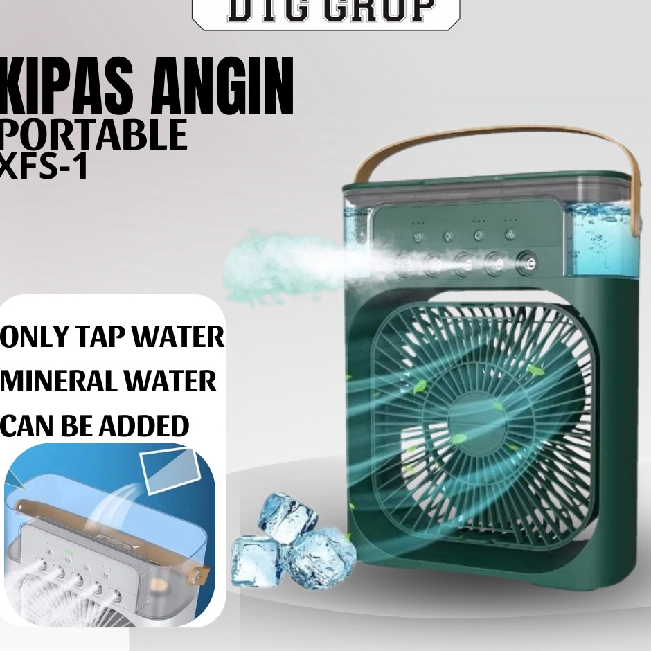KIPAS PENDINGIN MINI AC PORTABLE AIR COOLER MOBIL DAN RUANGAN  AC Portable Air Cooler AC MiniXFS