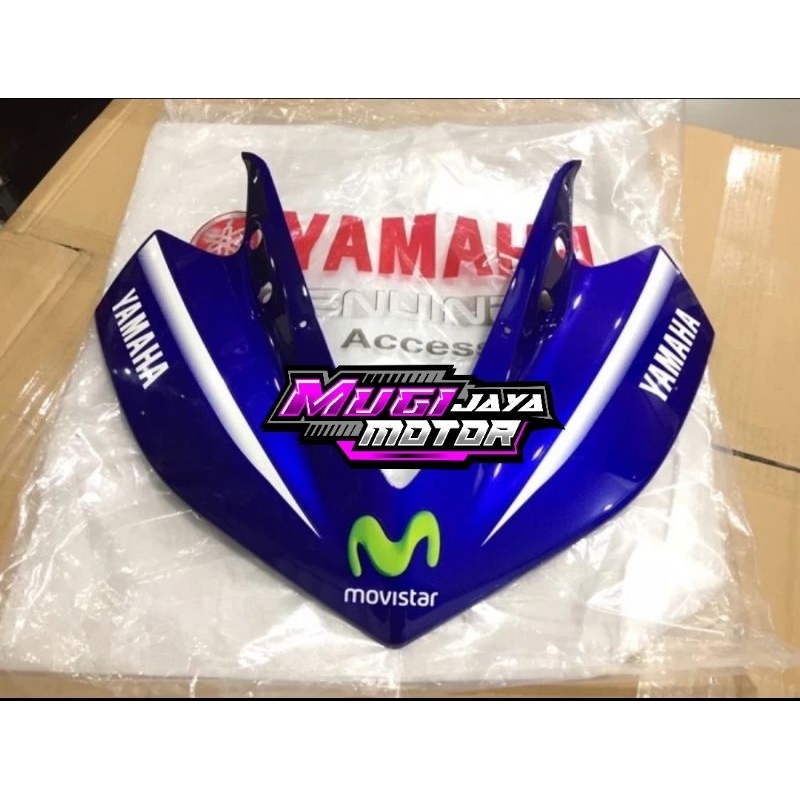 TAMENG DEPAN YAMAHA R25 MOVISTAR 2017 ORIGINAL 1WD-XF83F-90-P1