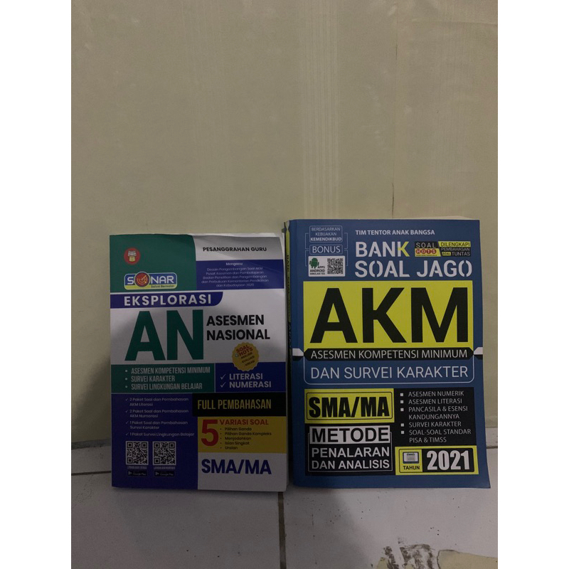 BUKU AKM LITERASI NUMERASI SMA : BUKU PERSIAPAN SELEKSI PPG PRAJABATAN