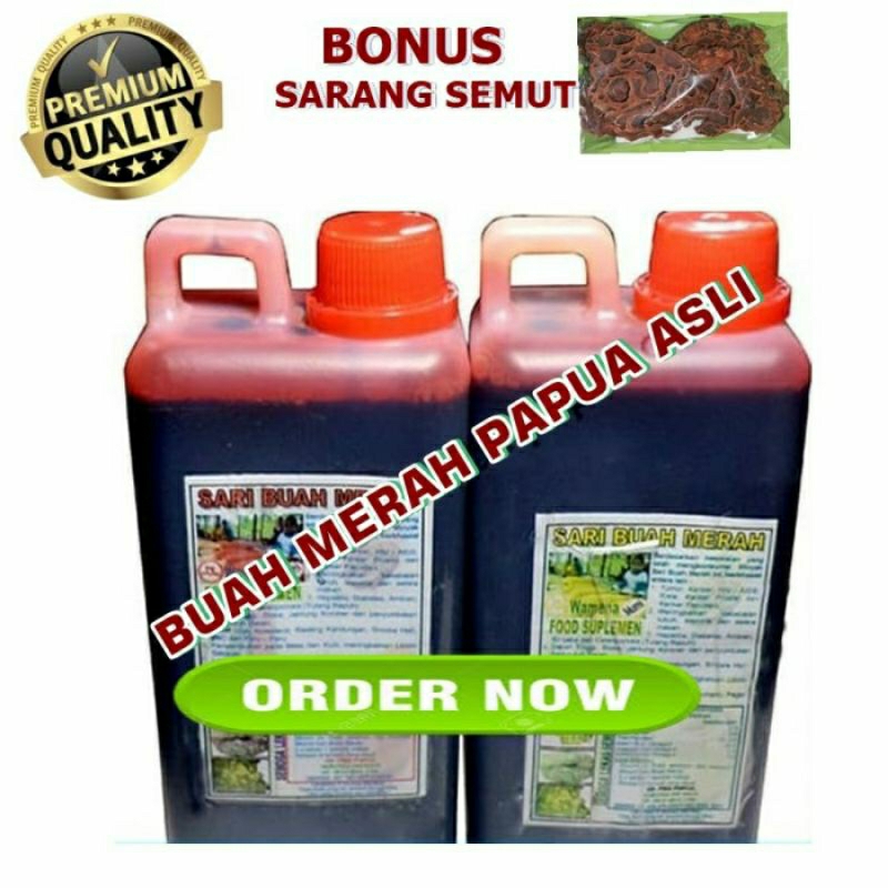 

Minyak Buah Merah 5 liter jaminan Asli dan Termurah