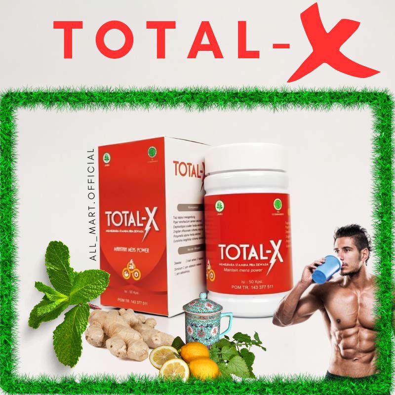 STAMINA MAN TOTAL X HERBAL PRIA PERKASA NATURAFIT