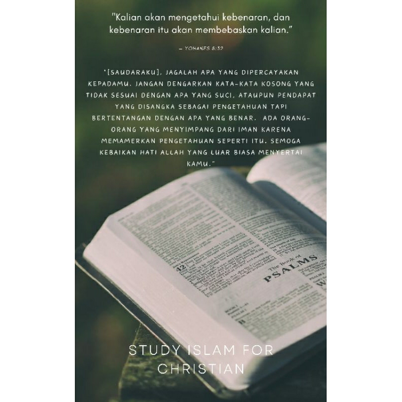 

Buku/Book/Study_Islam_For_Christian