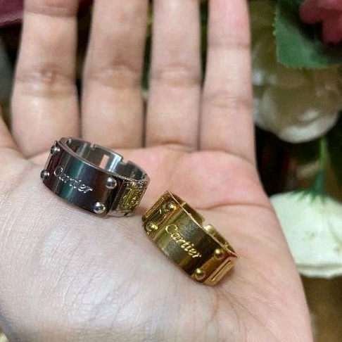 cincin titanium cartier polos