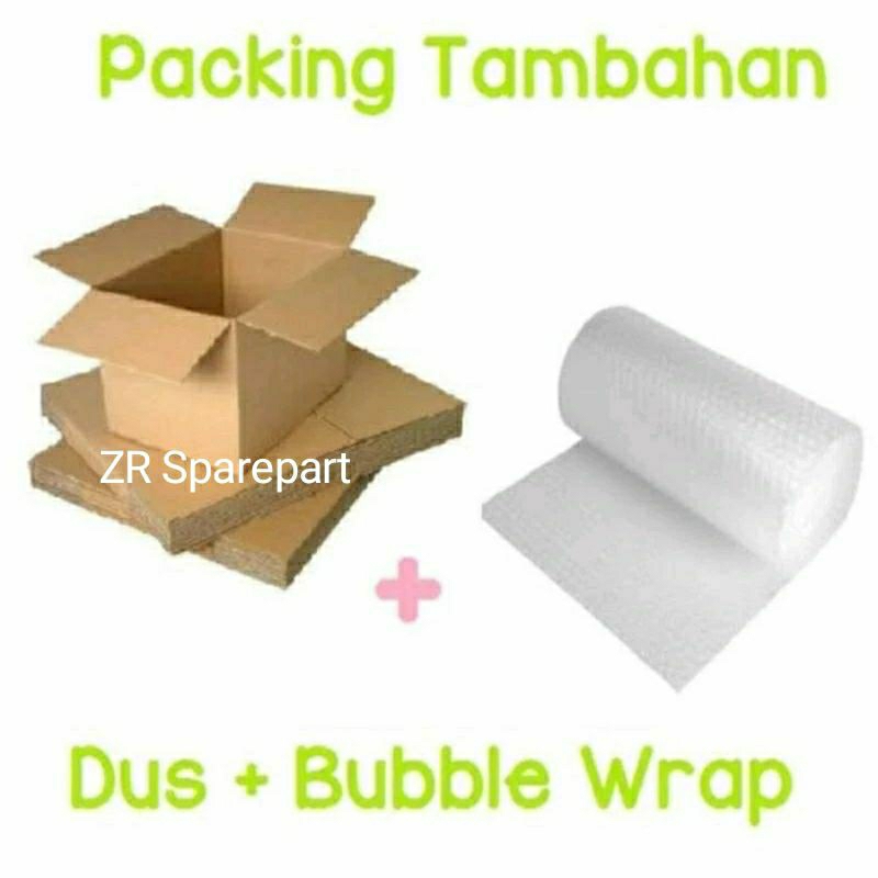 

Ekstra packing tambahan kardus