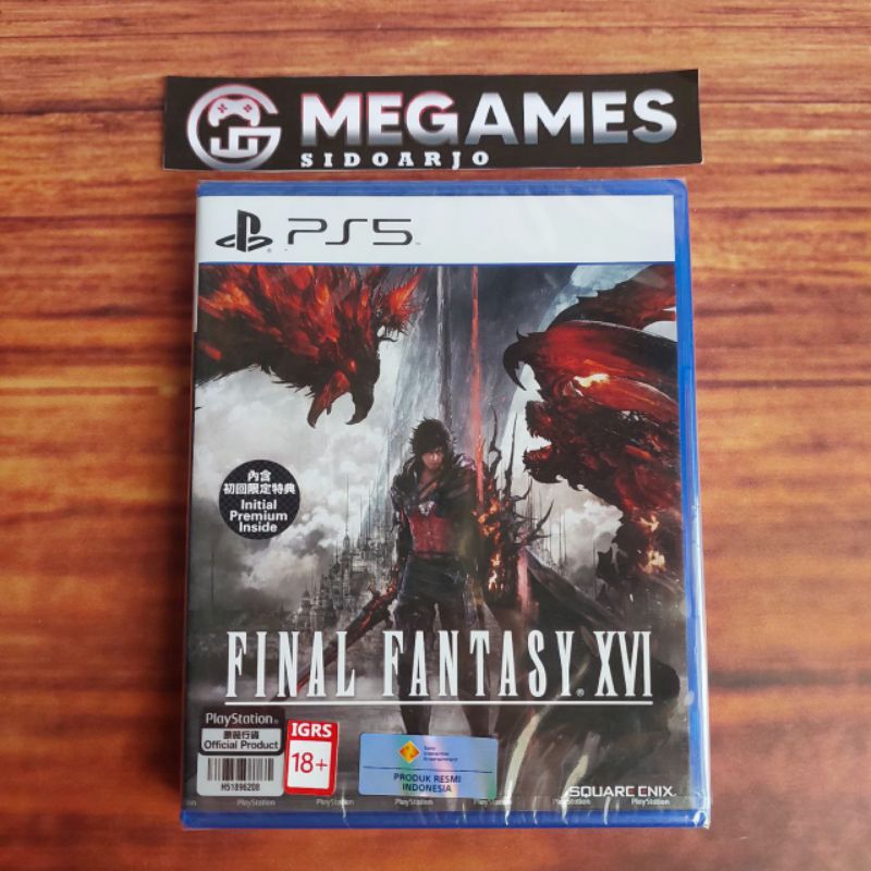 Kaset Bd Ps5 Final Fantasy XVI / Final Fantasy 16 (New/Segel)