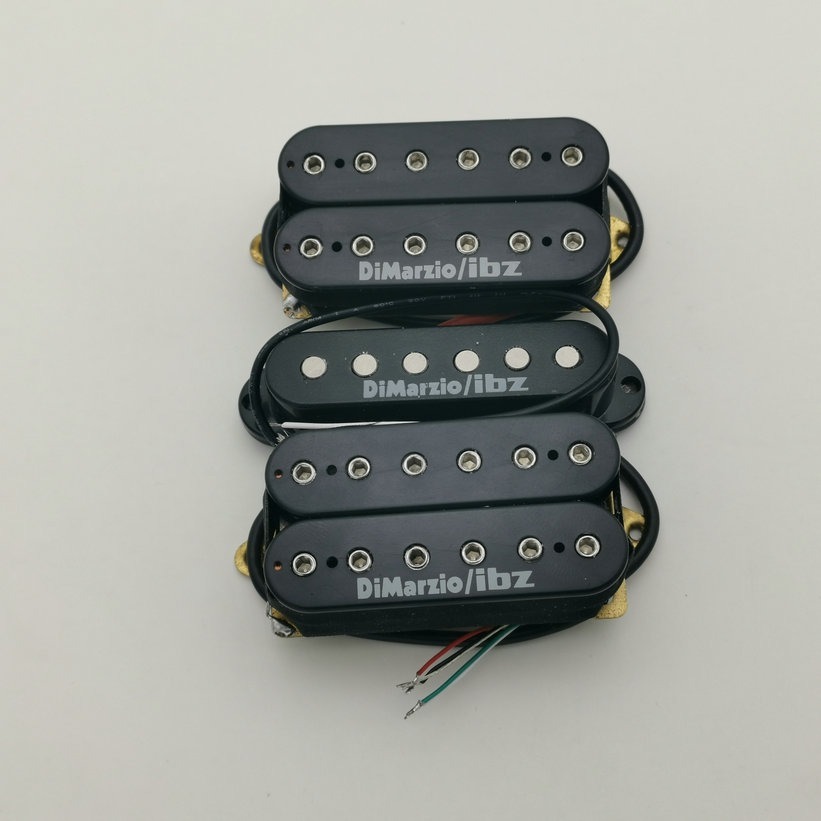 Pickup Alnico DiMarzioIBZ Humbucker Pickup HSH Penjemputan Gitar Listrik N / M / B 1 Set