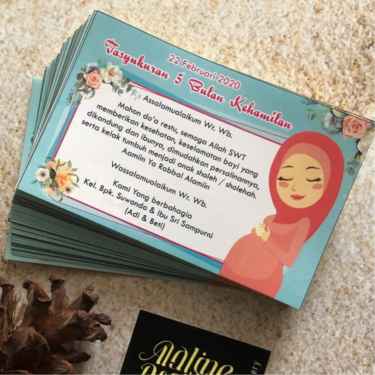 kartu ucapan tasyakuran